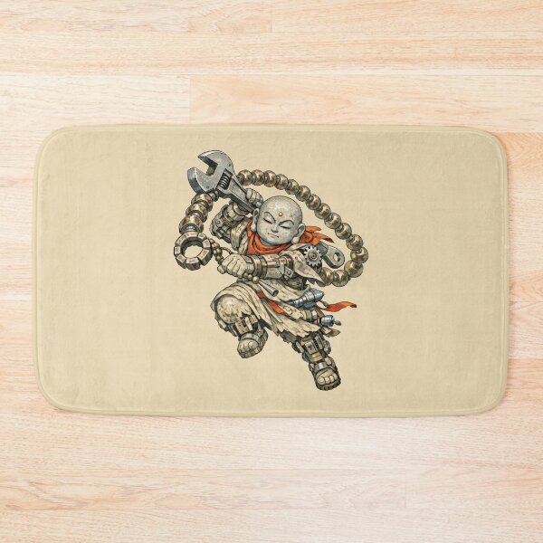 Item preview, Mechanical Monk Breaks Silence designed and sold by EdvvinStudios.
