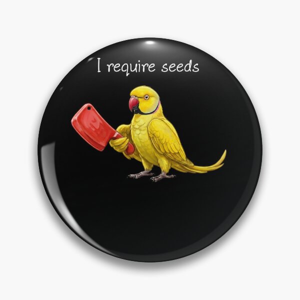 Item preview, Funny Yellow Ringneck Parakeet Parrot Require Seeds Bird Lover designed and sold by TerryConnells.