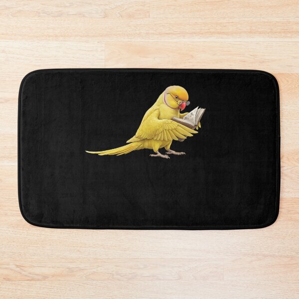 Item preview, Funny Yellow Ringneck Parakeet Parrots Reading Book Bird Lover designed and sold by TerryConnells.