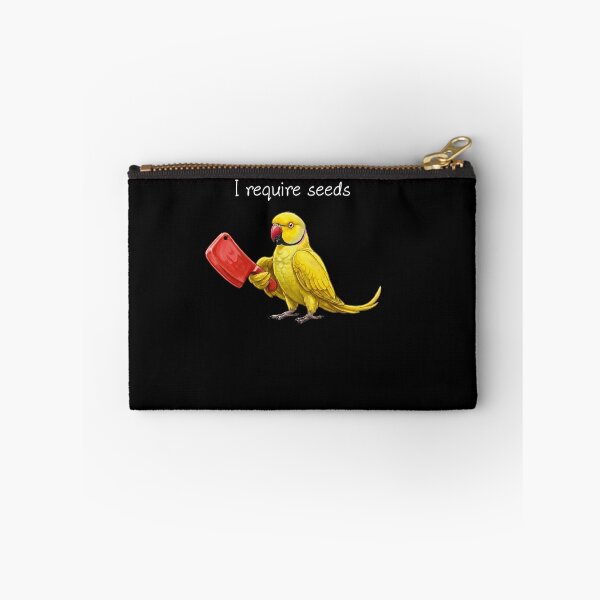 Item preview, Funny Yellow Ringneck Parakeet Parrot Require Seeds Bird Lover designed and sold by TerryConnells.
