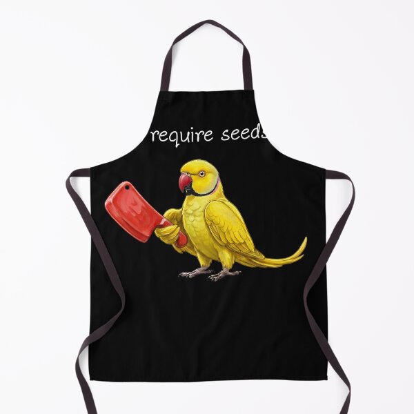 Item preview, Funny Yellow Ringneck Parakeet Parrot Require Seeds Bird Lover designed and sold by TerryConnells.