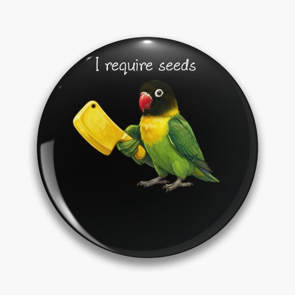 Item preview, Funny Yellow-collared Lovebird Parrot Require Seeds Bird Lover designed and sold by TerryConnells.