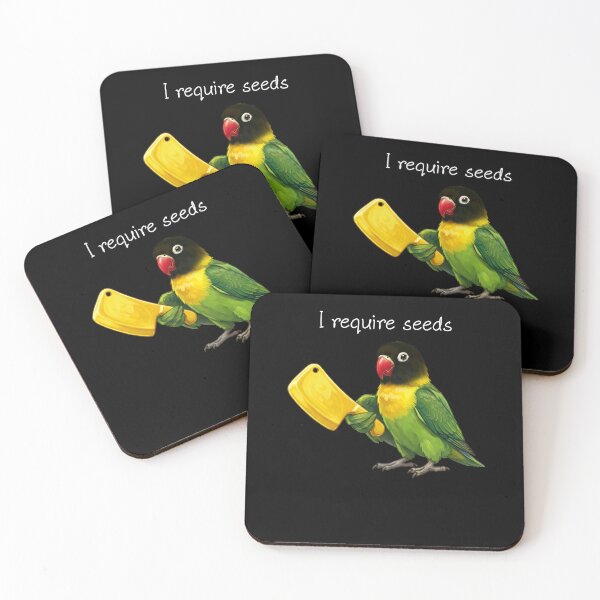 Item preview, Funny Yellow-collared Lovebird Parrot Require Seeds Bird Lover designed and sold by TerryConnells.