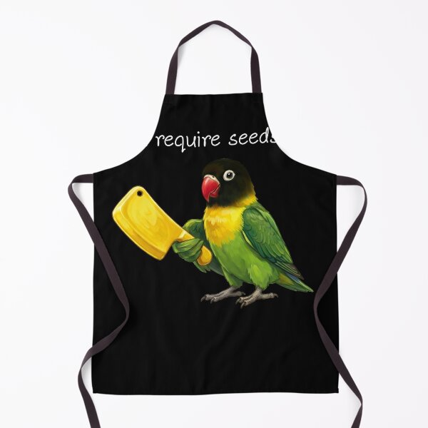 Item preview, Funny Yellow-collared Lovebird Parrot Require Seeds Bird Lover designed and sold by TerryConnells.