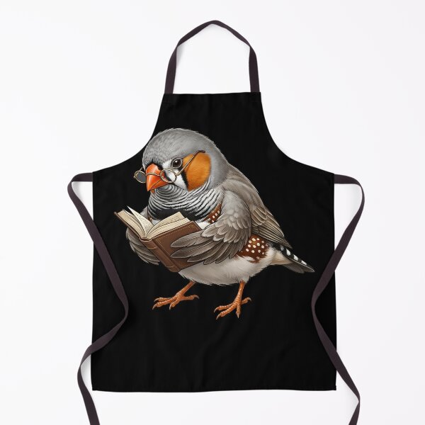 Item preview, Funny Zebra Finch Reading Book Bird Lover Birding designed and sold by TerryConnells.