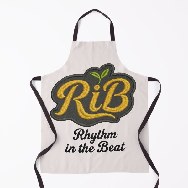 Item preview, Embroidered RiB Gold Patch Urban Biology Logo designed and sold by Rib-Brand.