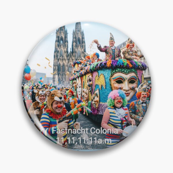 Item preview, Fastnacht Colonia11,11,11:11am designed and sold by casamomo.