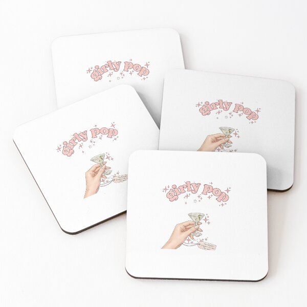 Item preview, Girly Pop – Cute Martini Aesthetic Design designed and sold by Aura.Creative.