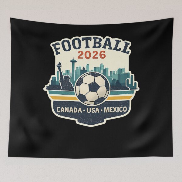 Item preview, Football 2026  One World One Goal designed and sold by kingdom-designs.