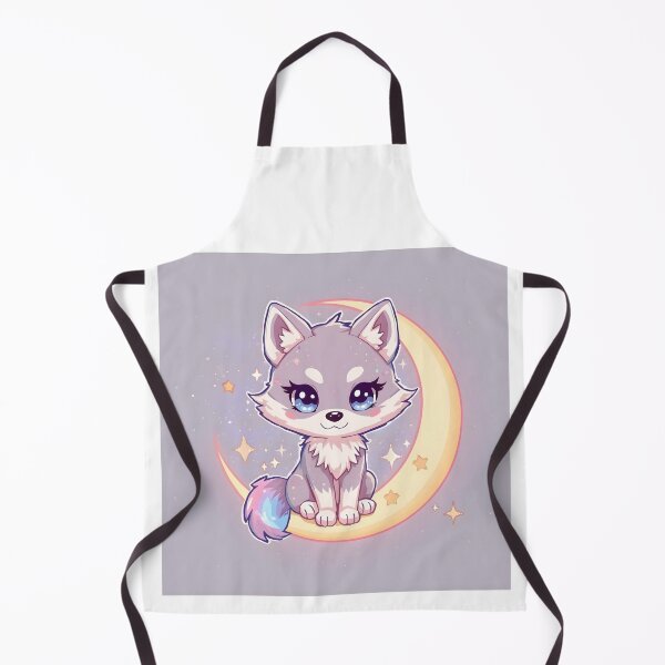 Item preview, Pastel Moon Fox – Cute Kawaii Celestial Fox Aesthetic designed and sold by Kavya Art.