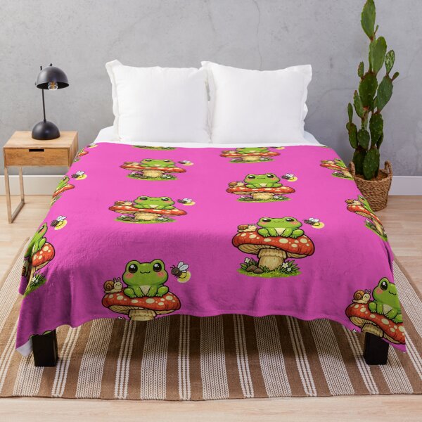 Item preview, Frog and snail on a mushroom designed and sold by FroggyOnly.