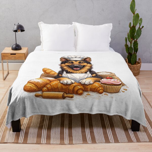 Item preview, German Shepherd Baker – Sweet Treats & Fresh Bread designed and sold by Zampettalibera.