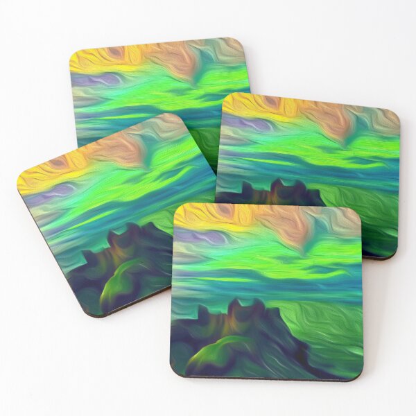 Item preview, Aurora over Dunluce designed and sold by Lightscapes by Jacqueline.