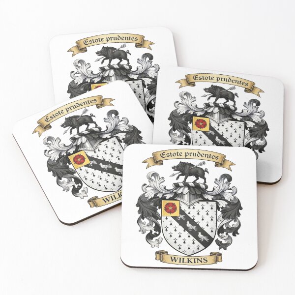 Item preview, The Wilkins Family Coat of Arms designed and sold by BagTown Clans.