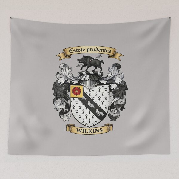 Item preview, The Wilkins Family Coat of Arms designed and sold by BagTown Clans.