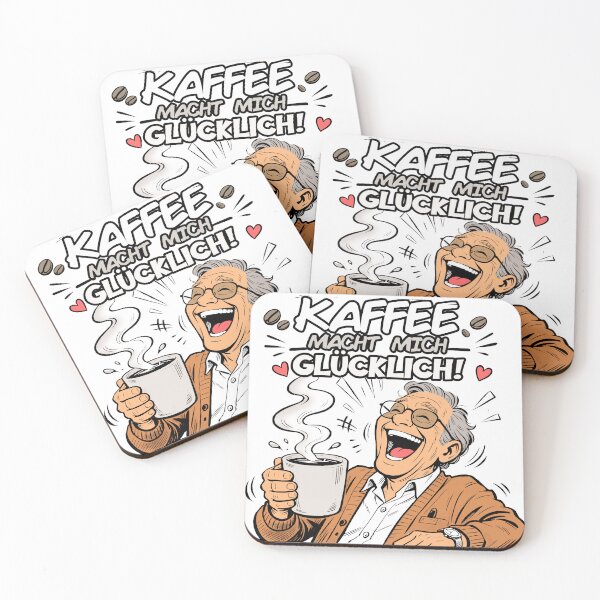 Item preview,  Ein Großvater genießt eine Tasse Kaffee designed and sold by goesbless.