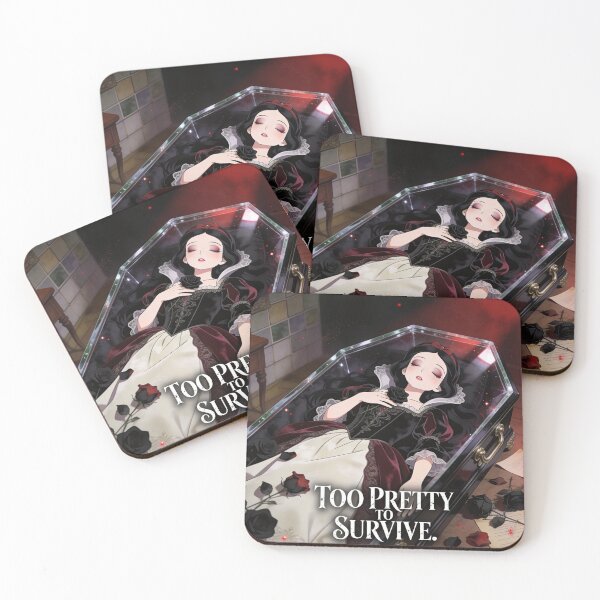 Item preview, Too Beautiful to Survive – Gothic Snow White in a Glass Coffin designed and sold by Panda LuL Art.
