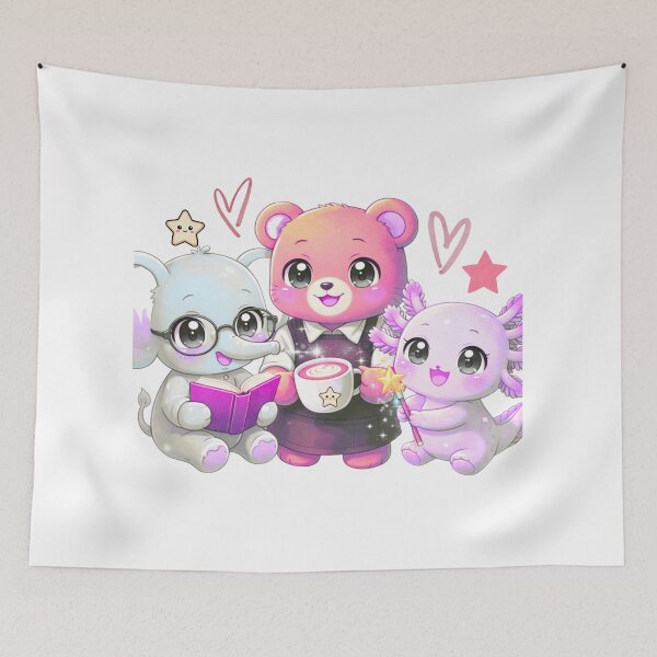 Item preview, Pastel Kawaii Animals - Fun &Playful. designed and sold by Lylysun.