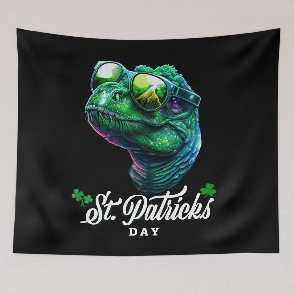 Item preview, Happy St. Pat-T-Rex Day Dinosaur – Funny St Patrick’s Day T-Rex Shamrock Design designed and sold by CallDesign.