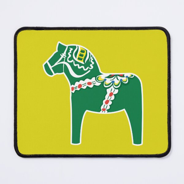 Item preview, Grön Dalahäst - Green Dala Horse designed and sold by knappidesign.