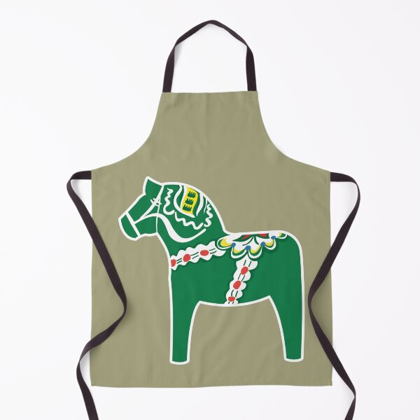 Item preview, Grön Dalahäst - Green Dala Horse designed and sold by knappidesign.