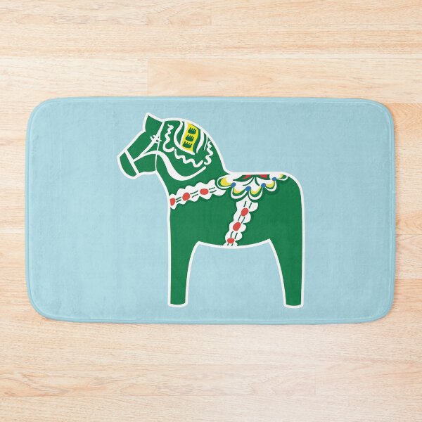Item preview, Grön Dalahäst - Green Dala Horse designed and sold by knappidesign.