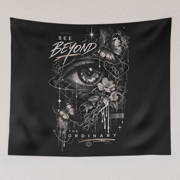 Item preview, See Beyond The Ordinary Eye Art Aesthetic Graphic T-Shirts designed and sold by KDesignCrafts.