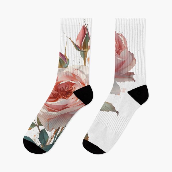 Item preview, Delicate pink petals and green leaves shine in the darkness. designed and sold by phuvt.