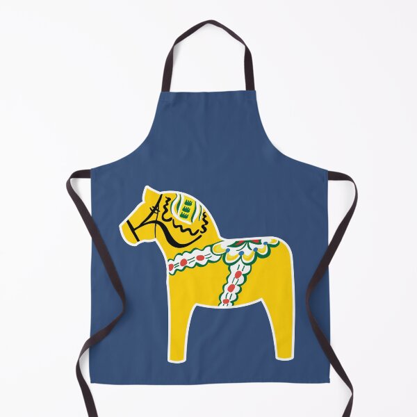 Item preview, Gul Dalahäst - Yellow Dala Horse designed and sold by knappidesign.