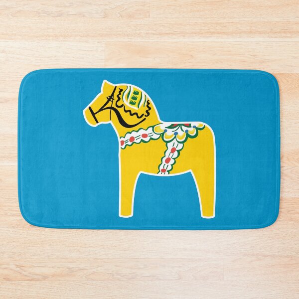 Item preview, Gul Dalahäst - Yellow Dala Horse designed and sold by knappidesign.