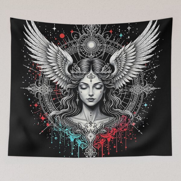 Item preview, Celestial Maiden: Ice, Fire and Eternity designed and sold by KunstGeist.