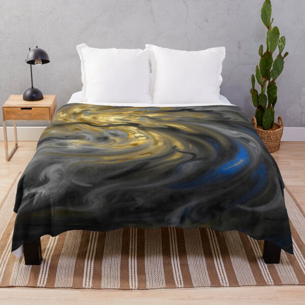 Item preview, Golden Energy Swirl – Abstract Motion Art in Dynamic Light and Deep Color Flow designed and sold by FotoworldEdel.