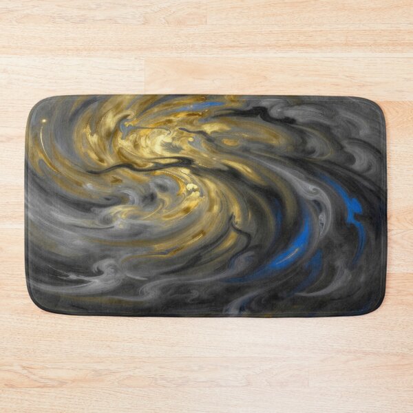 Item preview, Golden Energy Swirl – Abstract Motion Art in Dynamic Light and Deep Color Flow designed and sold by FotoworldEdel.