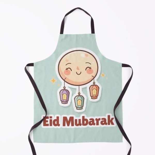 Item preview, Cute eid mubarak moon designed and sold by Softspirits.
