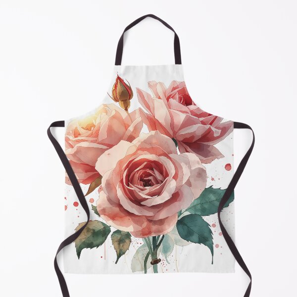 Item preview, Two large blossoms and three small buds show pure elegance. designed and sold by phuvt.