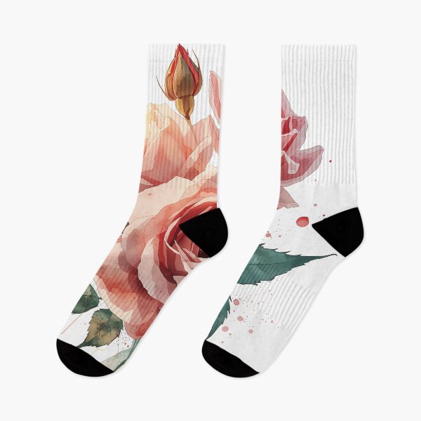Item preview, Two large blossoms and three small buds show pure elegance. designed and sold by phuvt.