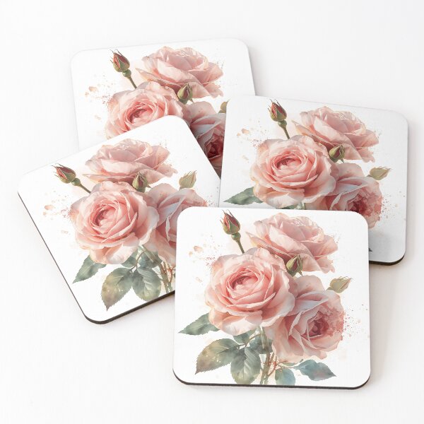 Item preview, A stunning botanical illustration captures the soft beauty of nature. designed and sold by phuvt.