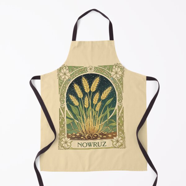 Item preview, Buds of Nowruz Elegant Art Nouveau Botanical Design designed and sold by taiche.
