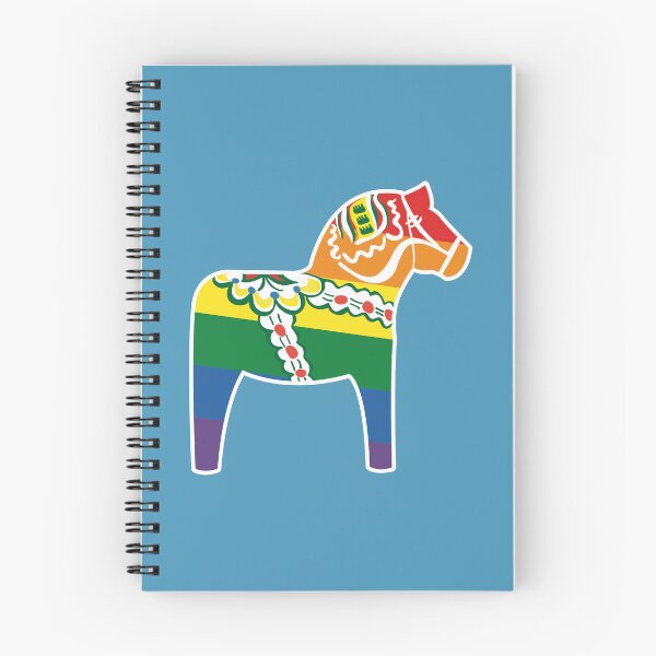 Item preview, Dalahäst  -  Dala Horse goes pride designed and sold by knappidesign.
