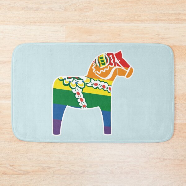 Item preview, Dalahäst  -  Dala Horse goes pride designed and sold by knappidesign.