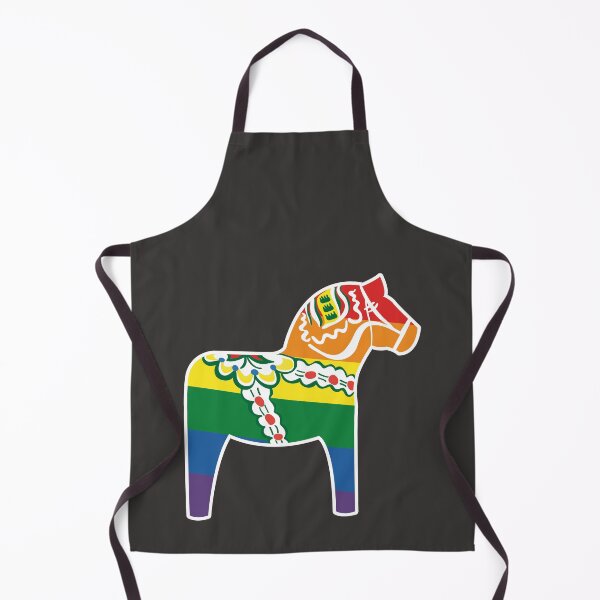Item preview, Dalahäst - Dala Horse goes pride designed and sold by knappidesign.