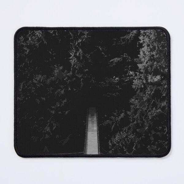 Item preview, Small Wooden Bridge in a Lush Green Forest designed and sold by dwiaszeyn.