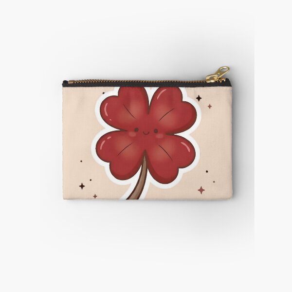 Item preview, Scarlet Four-Leaf Clover designed and sold by ScarletMosaic.