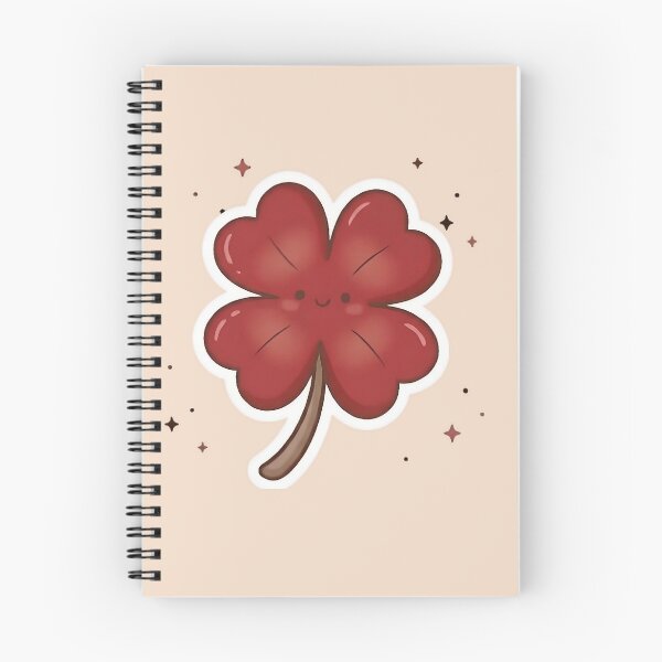 Item preview, Scarlet Four-Leaf Clover designed and sold by ScarletMosaic.