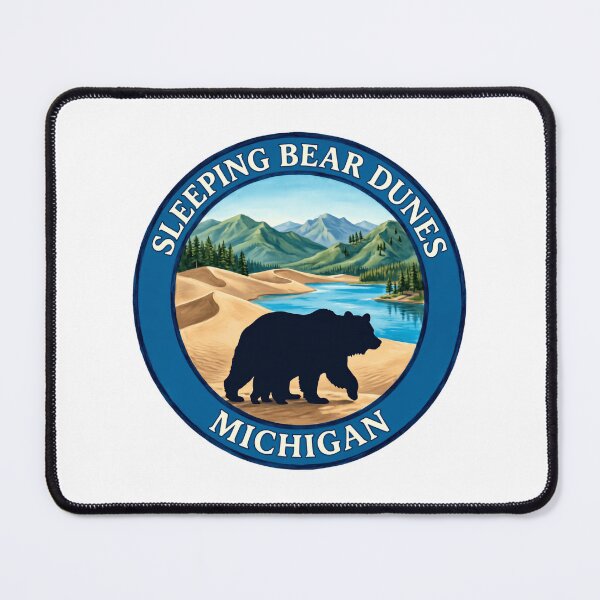 Item preview, Sleeping Bear Dunes National Lakeshore Wind carved Sand Valley designed and sold by Simsimah26Parks.