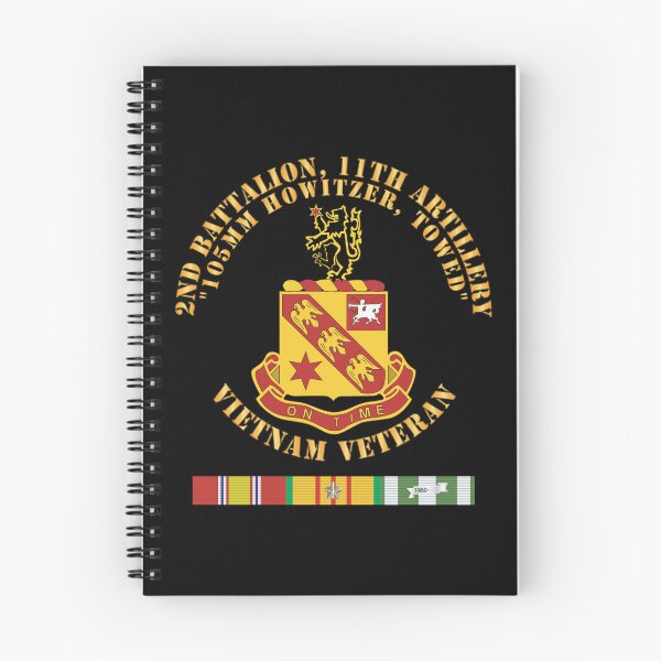 Item preview, Army - 2nd Battalion, 11th Artillery (105mm Howitzer, Towed) w VN SVC Ribbon - V1 X 300 designed and sold by Military Insignia Products.
