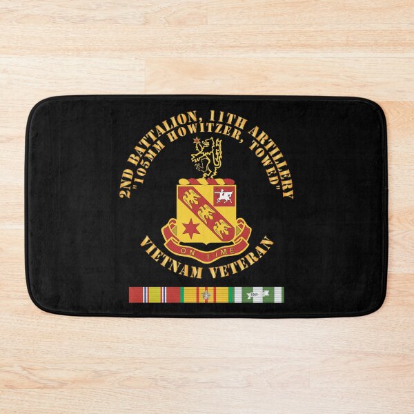 Item preview, Army - 2nd Battalion, 11th Artillery (105mm Howitzer, Towed) w VN SVC Ribbon - V1 X 300 designed and sold by Military Insignia Products.