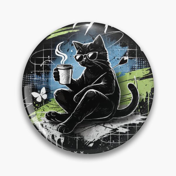 Item preview, Quiet Minds Think Different Cat Graphic T-Shirts Cool Cat Style designed and sold by KDesignCrafts.
