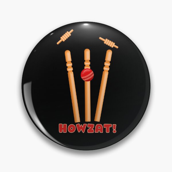 Item preview, Howzat! – Classic Bowled Out Cricket Design designed and sold by LoudVictory.