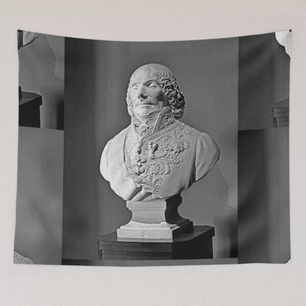 Item preview, vr 4037/ finition 2025 - 9 -   " Buste " du Prince de Talleyrand au Château de Valençay - France - Okaio Créations - Olavia-Olao designed and sold by o.okaïo.